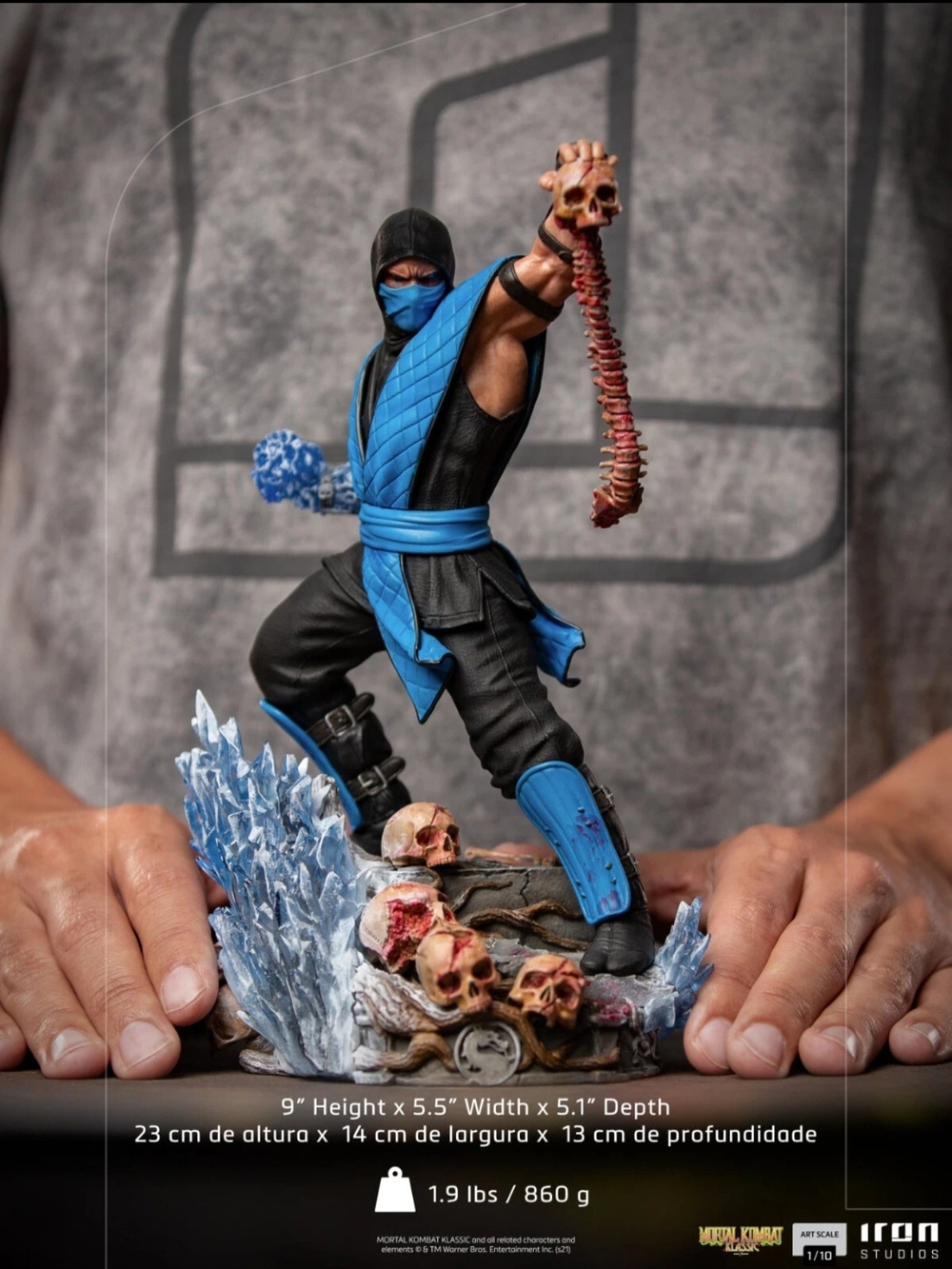 Iron Studios Sub-Zero Art Scale 1/10 - Mortal Kombat
